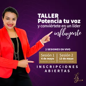 Imagen de portada para Evento online Potencia tu voz y conviértete en un líder influyente.
