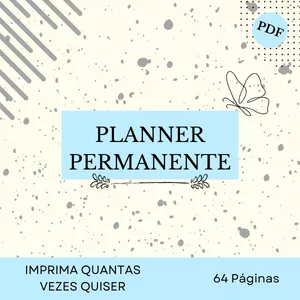 Imagem de capa para o Ebook Planner Permanente