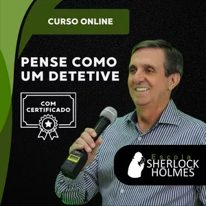 Imagem de capa para o Curso online Pense como um Detetive