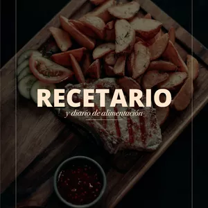 Imagen de portada para Ebook Recetario Digital para una Alimentación Saludable y Deliciosa