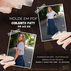 Imagem de capa para o Curso online ✨[Molde em PDF] - Conjunto Paty ID 4669838 [PP ao XG]✨