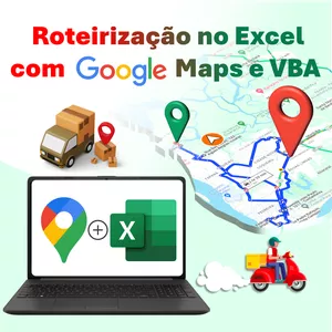 Imagem do curso Otimização de Rotas no Excel com Google Maps e VBA