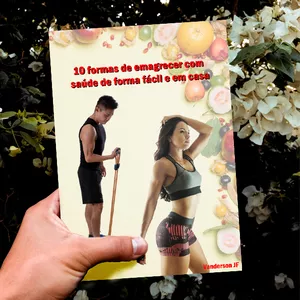 Imagem de capa para o Ebook 10 formas de emagrecer com saúde de forma fácil e em casa