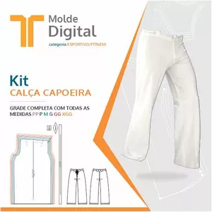 Imagem de capa para o Curso online kit molde Digital Calça Capoeira