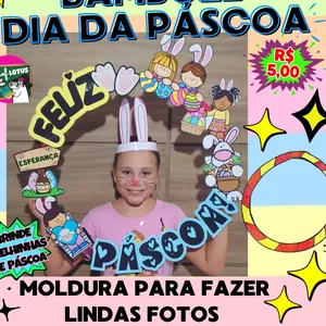 Imagem de capa para o Ebook MOLDURA BAMBOLÊ PÁSCOA