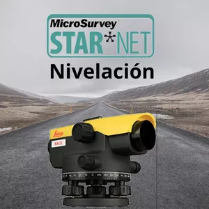 Imagem principal do produto Ajuste de Nivelación con STAR*NET