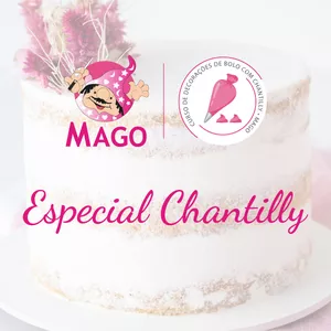 Curso Curso de Decorações de Bolo com Chantilly