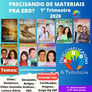 Imagem de capa para o Curso online Suporte e Subsídios para Professores da EBD 2026