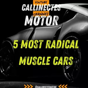 Cover image for Ebook 5 Most Radical Muscle Cars 