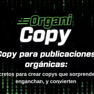 Imagen de portada para Curso online OrganiCopy