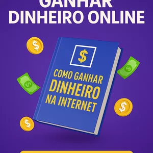 Imagem de capa para o Ebook E-book com Formas e sites para fazer dinheiro online 