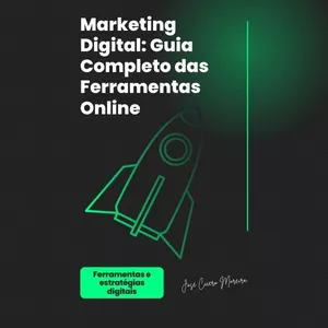 Imagem de capa para o Ebook Marketing Digital - Um Guia das Ferramentas e Estratégias Online