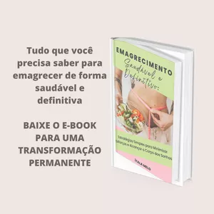 Imagem de capa para o Ebook Emagrecimento Saudável e Definitivo: Estratégias Simples para Minimizar Esforços e Alcançar o Corpo dos Sonhos