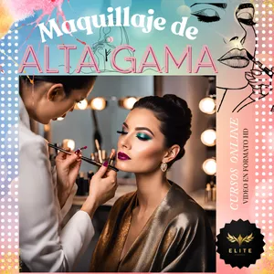 Imagen de portada para Curso online Maquillaje de Alta Gama