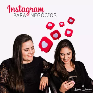 Imagem de capa para o Curso online Aulão Instagram para Negócios