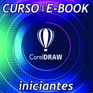 Imagem de capa para o Ebook Curso para Iniciante em E-book CorelDraw