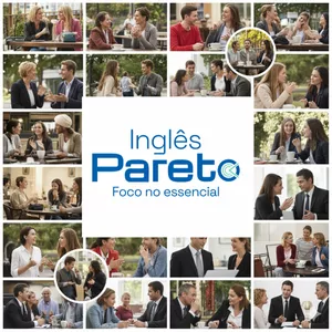 Imagem de capa para o Curso online Módulo Introdutório - Primeiras Conversas | Inglês Pareto - Foco no Essencial