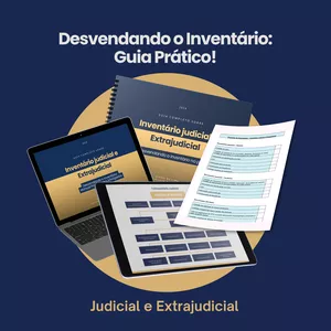 Imagem de capa para o Ebook Guia completo sobre Inventário Judicial e Extrajudicial