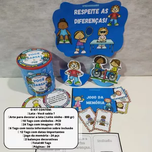 Imagem de capa para o Ebook KIT RESPEITE AS DIFERENÇAS