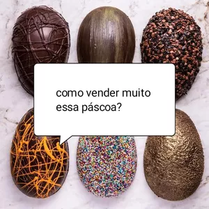 Imagem de capa para o Ebook Como vender muito ovos essa pascoa