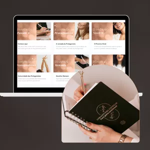 Imagem de capa para o Curso online COMBO: Academia de Protagonistas + Planner Black