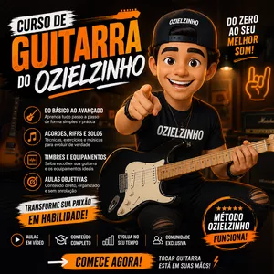 Imagem do curso Masterclass de guitarra - Ozielzinho 