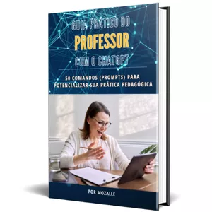 Imagem de capa para o Ebook GUIA PRÁTICO DO PROFESSOR COM O CHATGPT
