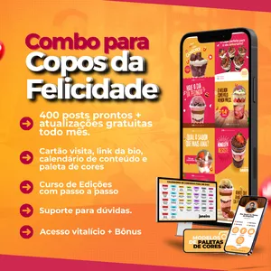 Imagem do curso Combo para Copos da Felicidade
