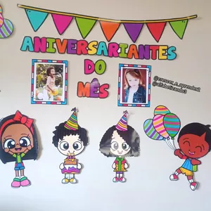 Imagem de capa para o Ebook Aniversariantes do Mês 