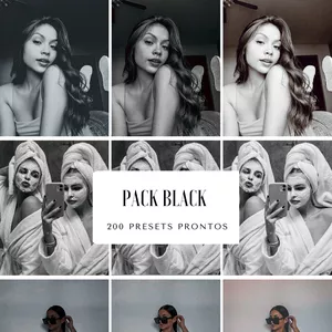 Imagem de capa para o Curso online Pack Black | presets lightroom