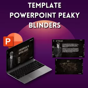 Imagem de capa para o Curso online Template powerpoint Peaky Blinders 