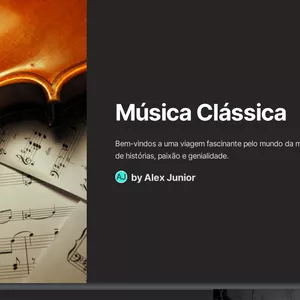 Imagem de capa para o Ebook Musicas Clássicas