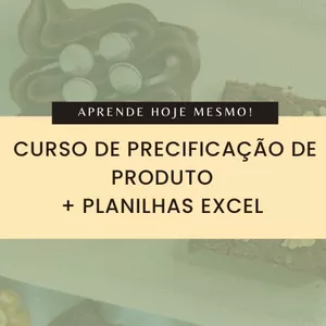 Imagem de capa para o Curso online Planilhas Precificação Pastelaria/ Gastronomia