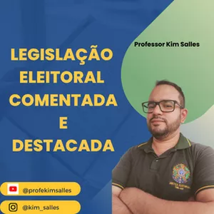 Imagem de capa para o Ebook Legislação Eleitoral Destacada e Comentada