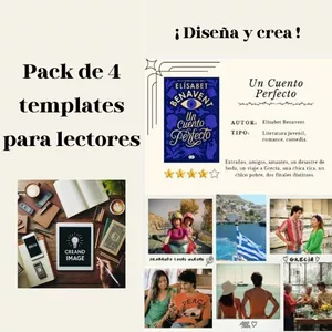 Imagen de portada para Ebook Templates de Canva para lectores