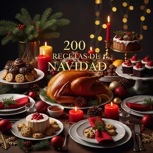 Imagen de portada para Ebook 📘 200 Recetas de Navidad – Edición PREMIUM