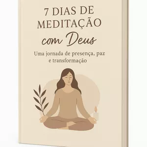 Imagem de capa para o Ebook 7 dias de meditação com Deus 