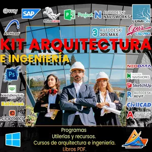 Imagen de portada para Curso online Kit Arquitectura e Ingeniería