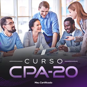 Imagem de capa para o Curso online CPA-20 - CURSO PREPARATÓRIO - MEU CERTIFICADO