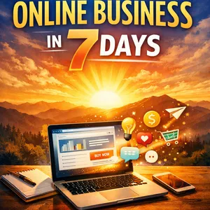 Cover image for Ebook Your First Online Business in 7 Days