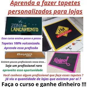 COMO FAZER TAPETE PERSONALIZADO PARA LOJAS