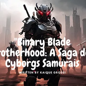 Imagem de capa para o Ebook Binary Blade Brotherhood: A saga dos Cyborgs Samurai