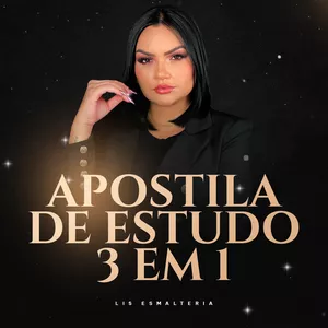 Imagem de capa para o Curso online APOSTILA DE ESTUDO 3 em 1 - Lis Esmalteria