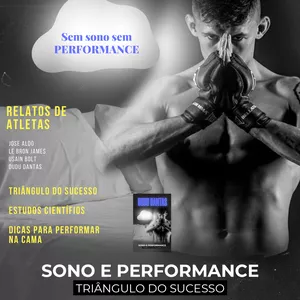 Imagem de capa para o Ebook Sono e Performance