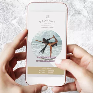 Imagen de portada para Curso online SADHANA 21 días para crear tu hábito de YOGA