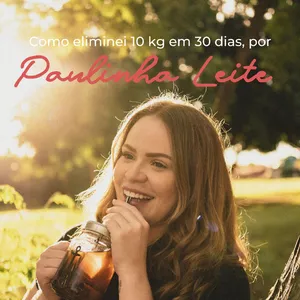 Imagem de capa para o Ebook Como eliminar até 10kg em 30 dias, por Paulinha Leite 