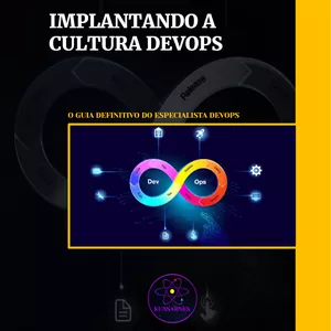 Imagem de capa para o Ebook IMPLANTANDO A CULTURA DEVOPS