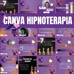 Imagem do curso CANVA HIPNOTERAPIA
