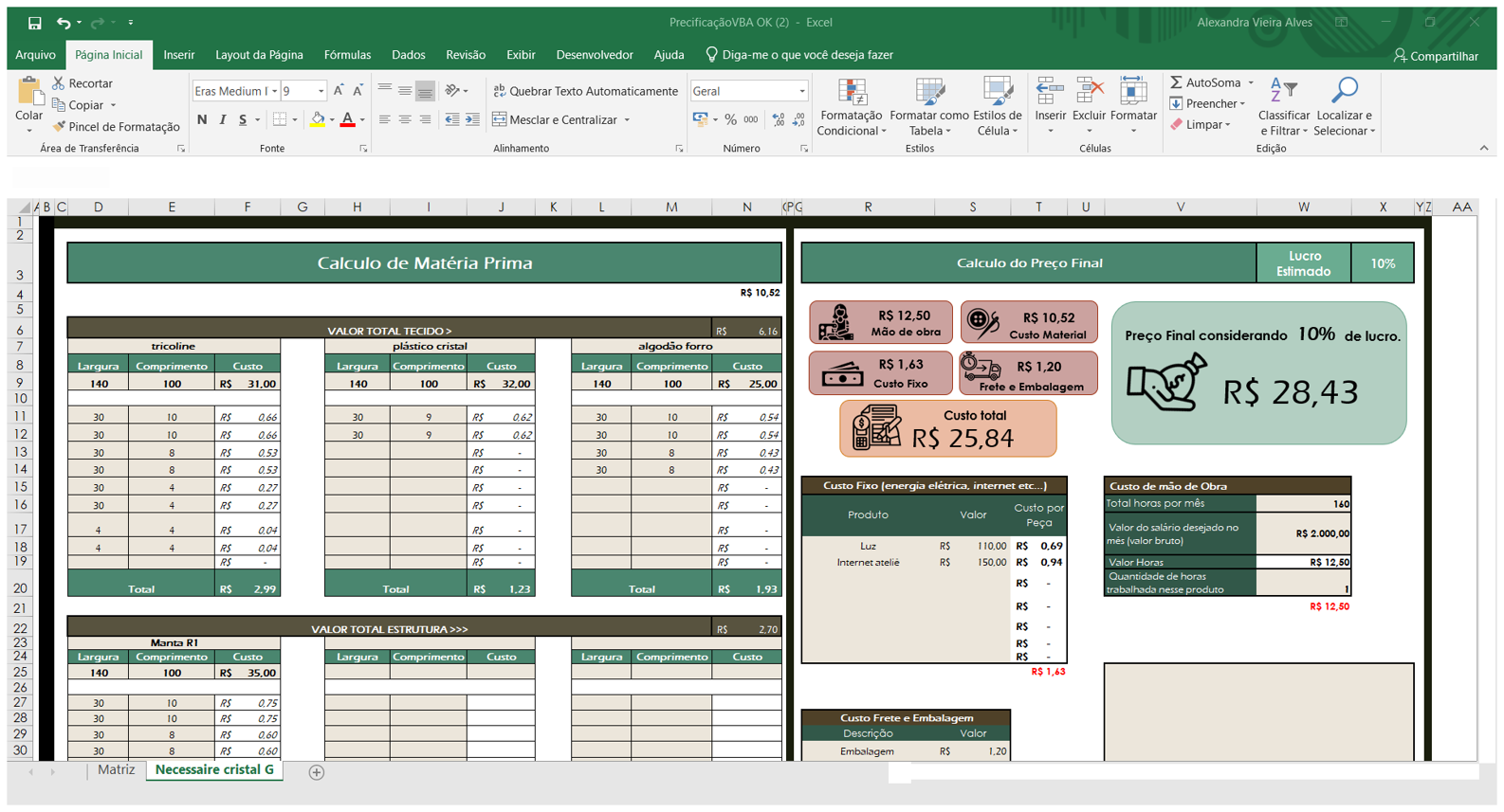 Imagem do curso Planilha de Precificação Eficiente