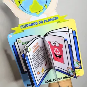 Imagem de capa para o Ebook Livro interativo meio ambiente